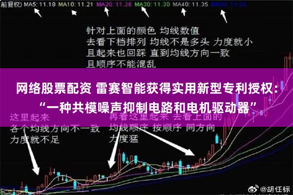 网络股票配资 雷赛智能获得实用新型专利授权：“一种共模噪声抑制电路和电机驱动器”